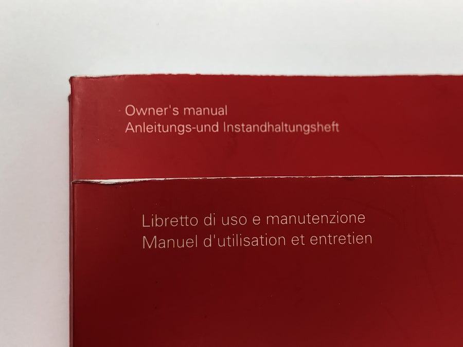 Ducati Multistrada 1200 S Touring [2009] - operating instructions manual dealer directory service booklet