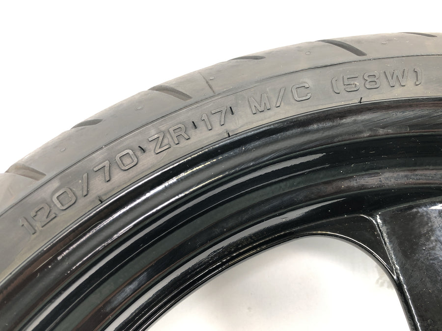 Yamaha YZF 750 R 4HN [1995] - Jante avant 17xMT3.50 avec pneu 120/70 ZR17