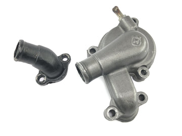 Husqvarna TE 610 H6 8AE [TE 570 H7] - Couvercle de pompe à eau, boîtier de pompe de liquide de refroidissement avec bride de liquide de refroidissement