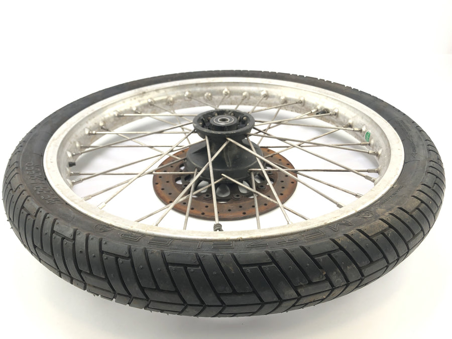 Cagiva Elefant 650 [1984] - Rim de roue avant à l'avant avec disque de freinage