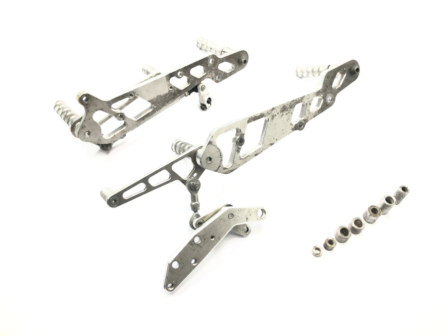 Yamaha V Max 1200 2LT [1998] - Footrest system footrest set MEK with shift linkage and brake linkage