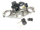 Kawasaki Versys KLE 650 A [2006] - Lock set with upper fork bridge ignition lock seat lock-5