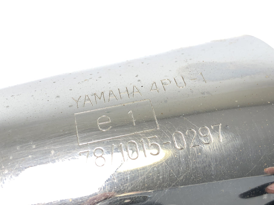 Yamaha XJR 1200 4PU [1996] - Auspuff Schalldämpfer Endtopf Auspufftopf Chrom links