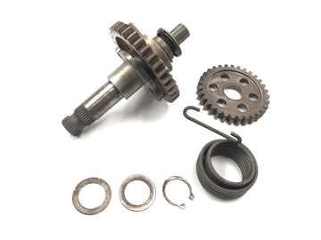 Yamaha XT 600 Z Ténéré 55W [1986] - Kickstarter pinion set drive shaft Return feather