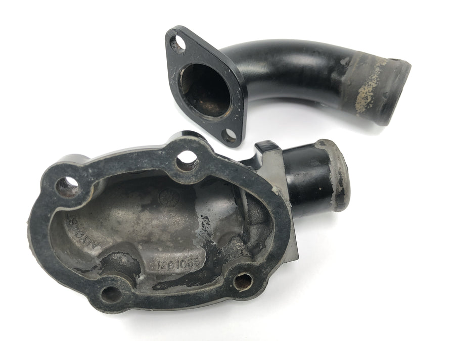 TRIUMPH DAYTONA 955I T595 [1998] - Wasserstutzen Kühlmittelflansch Gehäuse