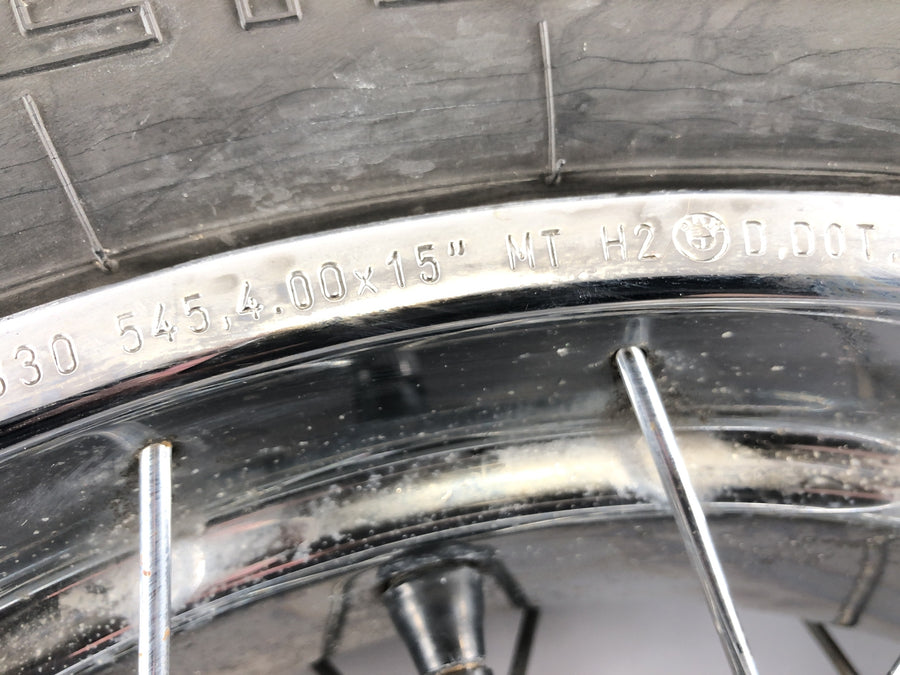 BMW R 1200 C 259C [1997] - Hinterrad Rad Felge hinten 4.00x15"