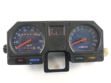 Kawasaki KMX 125 B [1998] - Cockpit avec compteur de vitesse et compte-tours - 0