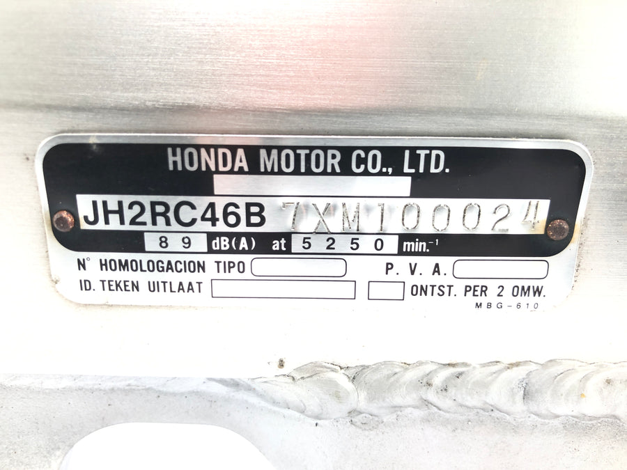 Honda VFR 800 FI RC46 [1999] - Frame main frame with papers