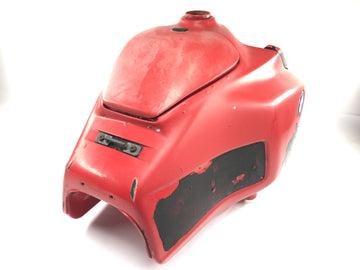 BMW R 100 GS 247E [1991] - Réservoir de carburant réservoir d'essence réservoir de tourisme en plastique rouge - 0