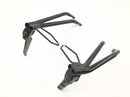 Aprilia RS 125 TW [2017] - Passenger footrests with rear footrest system holder pair-4
