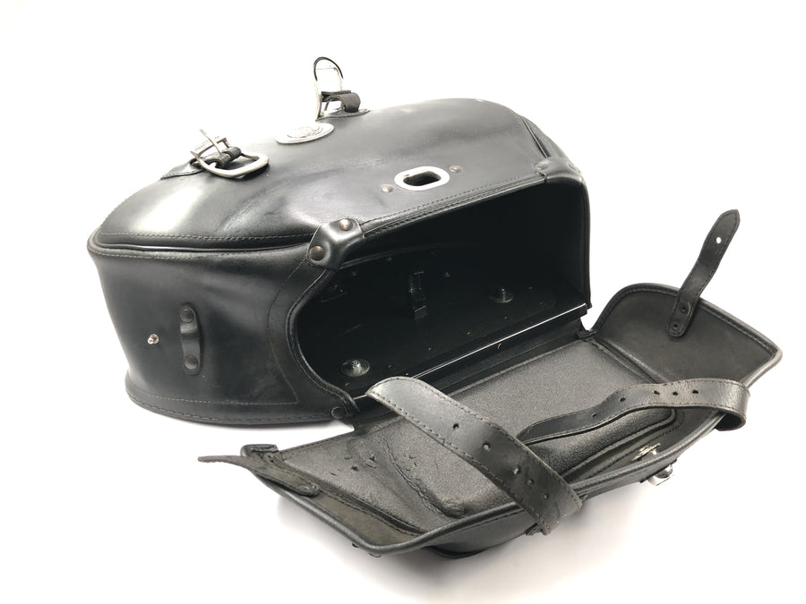 Honda VTX 1800 SC46 [2004] - Paire de valises latérales sacoche de selle en cuir avec clé