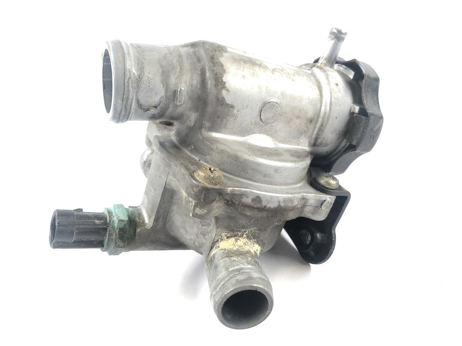 Kawasaki VN 1600 Mean Streak VNT60B [2005] - Kühlmittelstutzen mit Thermostat Kühlmittelthermostatgehäuse