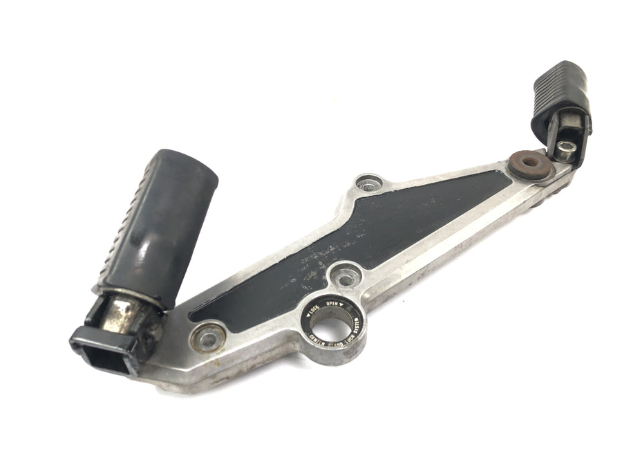 Kawasaki Z 1100 KZZ10A [1984] - footrest plate on the left with footrests