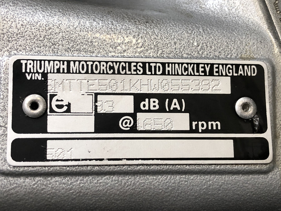 Triumph Speed Triple T509 [1998] - Rahmen mit Papieren