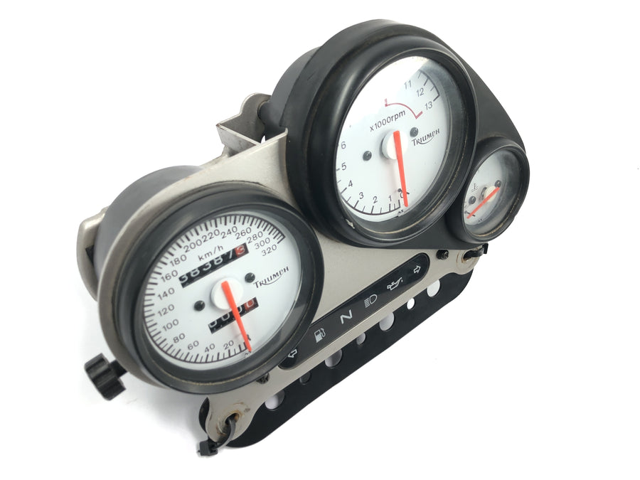 Triumph Daytona 900 T300D [1996] - Speedometer unit cockpit instruments speedometer tachometer