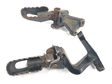 Honda XL 600 RM PD03 [1985] - Repose-pieds repose-pieds conducteur gauche droite paire pliable