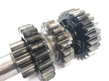 Yamaha MT 03 RM02 [2007] - Transmission transmission shafts shift shafts gear package inside - 0