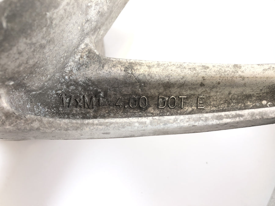 Cagiva Mito 125 EVO 8P [2000] - Hinters rim Rad 4.00 x 17 "