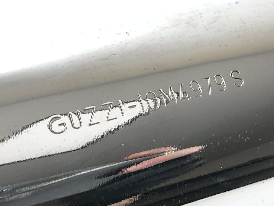 Moto Guzzi V7 Special [1971] - exhaust rear silencer left silencer chrome-plated