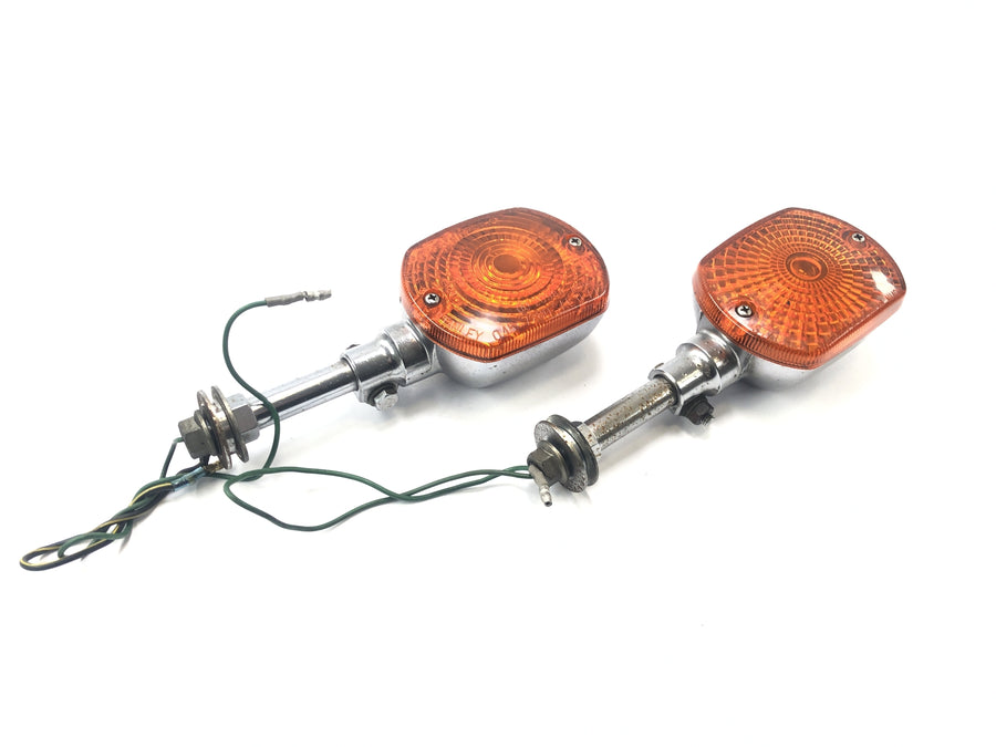Kawasaki Z 1100 KZZ10A [1984] - turn signal blinker lights at the front set couple