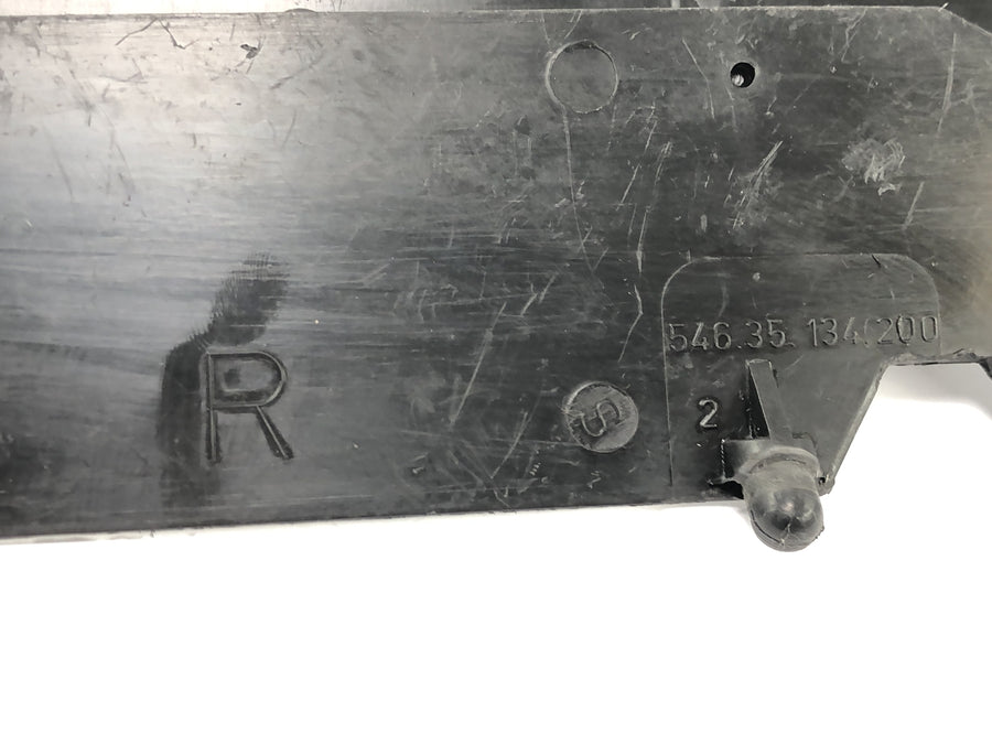 Sachs ZX 125 [1998] - Radiator grille air duct cooling air duct