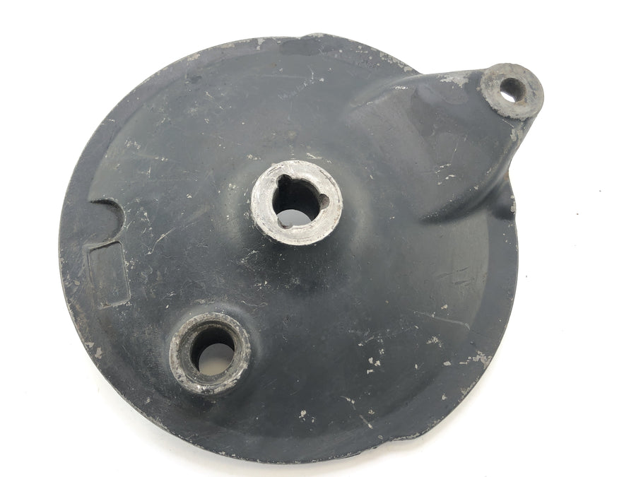 Yamaha XT 500 1U6 [1981] - Tambour de frein arrière sans mâchoires de frein