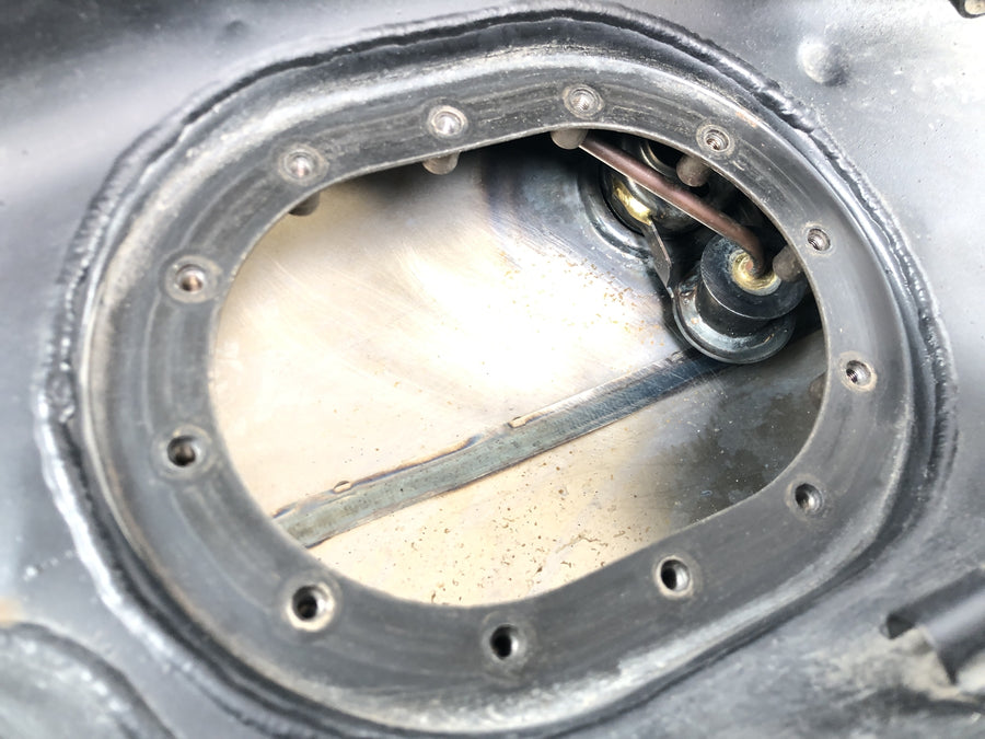 Triumph Bonneville T100 986MF [2012] - Réservoir de carburant réservoir d'essence avec bouchon de carburant