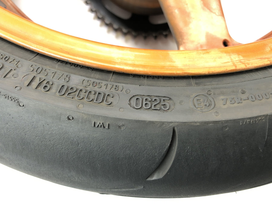 Yamaha YZF R1 RN09 [2003] - rear wheel rim wheel rim 6 x 17 rim bike behind