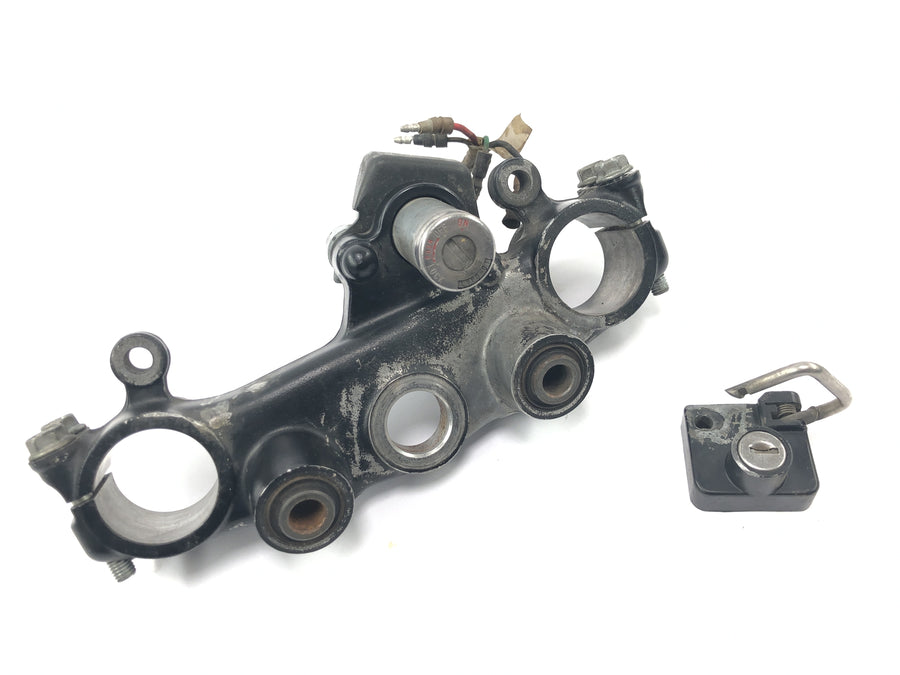Honda XL 600 RM PD03 [1985] - Lock set ignition lock with fork bridge at the top and helmet lock