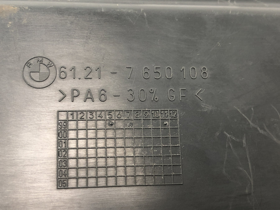 BMW F 650 GS R13 [2000] - Batterieabdeckung Batteriedeckel Innenverkleidung