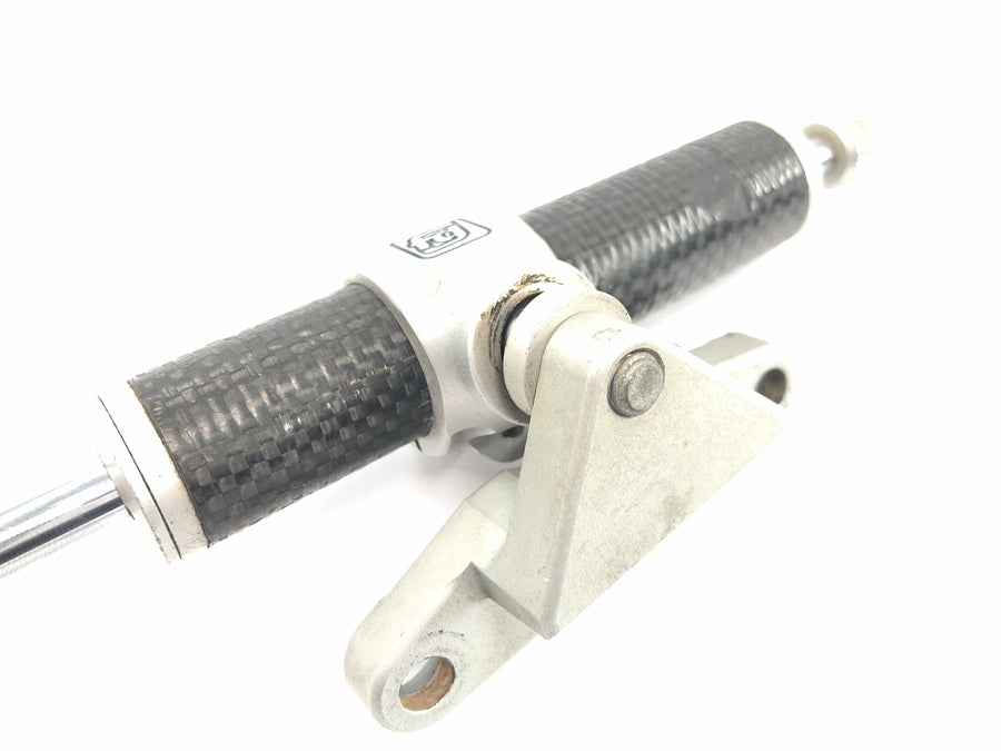 Ducati Monster S4R M4 [2004] - Steering damper bracket fork clamp mount at the front