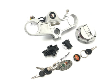 Moto Guzzi V11 Sport [1999] - Lock set ignition lock fork bridge at top tank cap