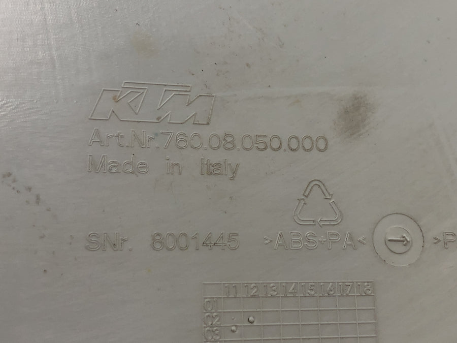 KTM Duke 690 A3 [2012] - Carénage de réservoir carénage latéral gauche