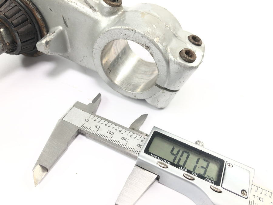 Sachs ZX 125 [1998] - Gabelbrücke unten Lenkkopf Brücke Gabelklemmbock 40 mm