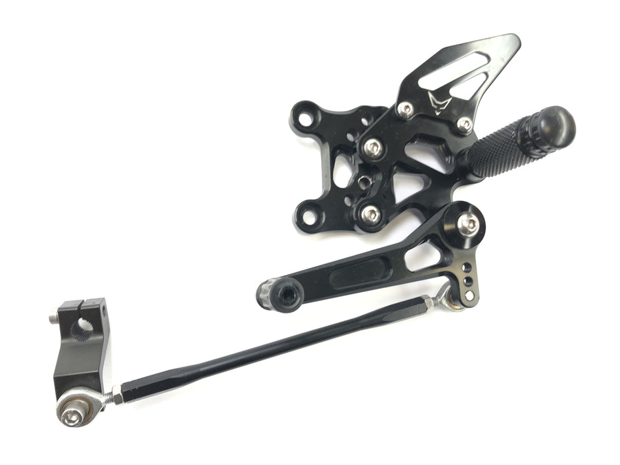 Aprilia RSV4 1000 [2010] - Footrest set with gearshift pedal and brake pedal