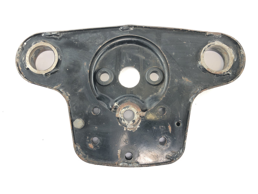 Moto Guzzi V7 Special [1971] - upper fork bridge, steering head plate, steering head bridge