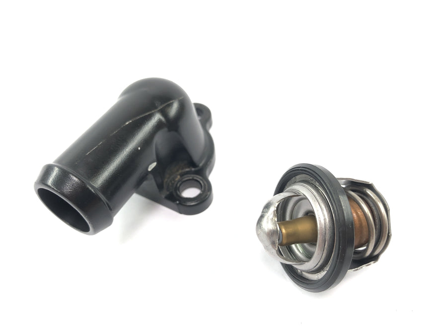 Kawasaki Ninja 125 BX125B [2024] - Thermostat de liquide de refroidissement du thermostat avec bride de liquide de refroidissement
