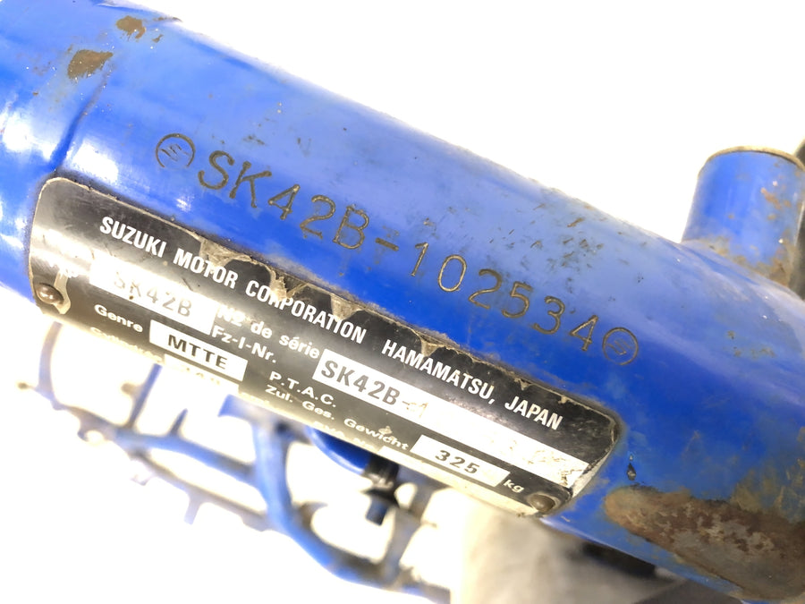 Suzuki DR 350 SK42B [1991] - Cadre avec papiers