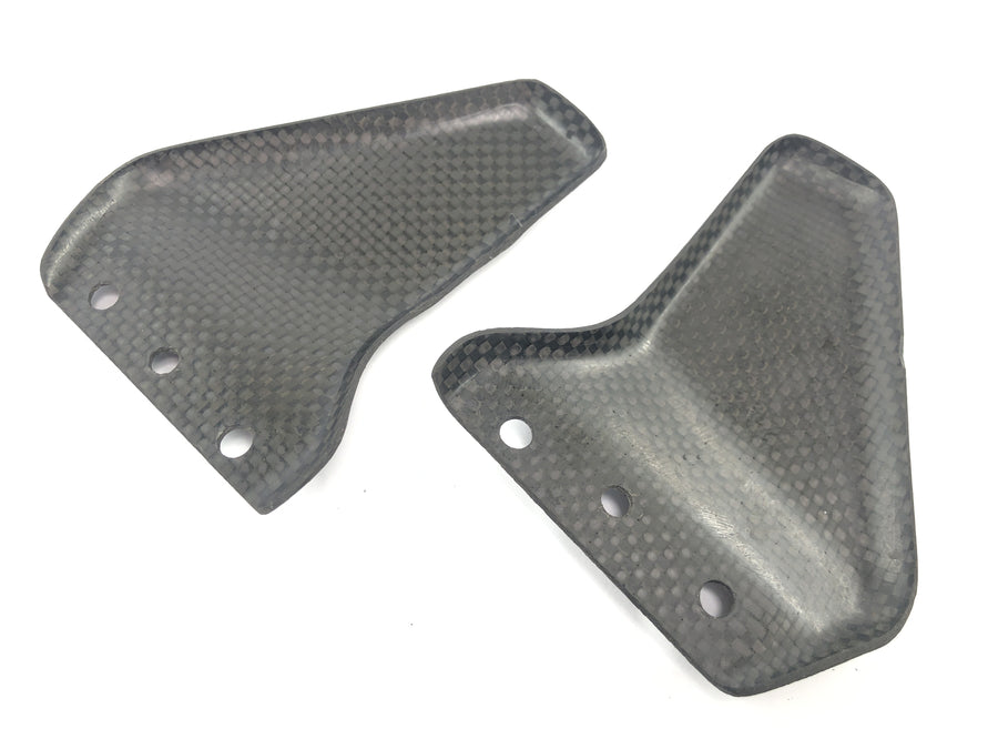 Ducati Monster S4R M4 [2004] - Rear heel guard Carbon passenger footrest heel guard