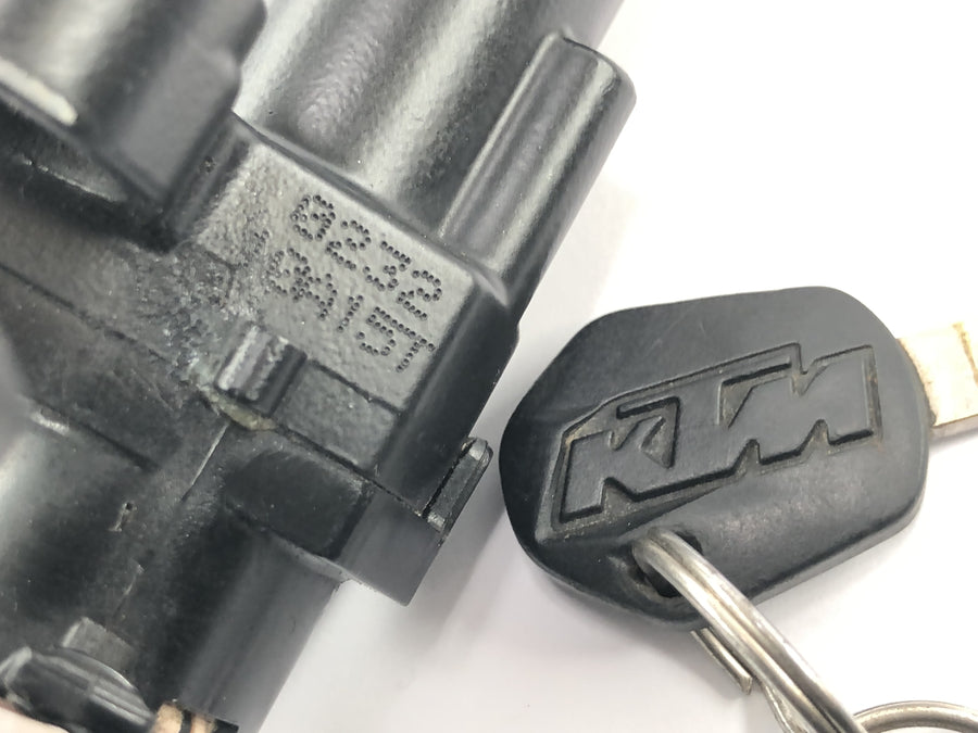 KTM RC 125 [2016] - Lock set ignition lock tank cap control unit ECU with code card key set