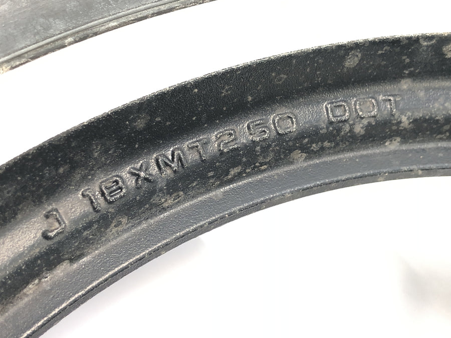 Honda FT 500 PC07 [1983] - Rear wheel rim wheel 2.50x18" with brake disc 4.5x275mm