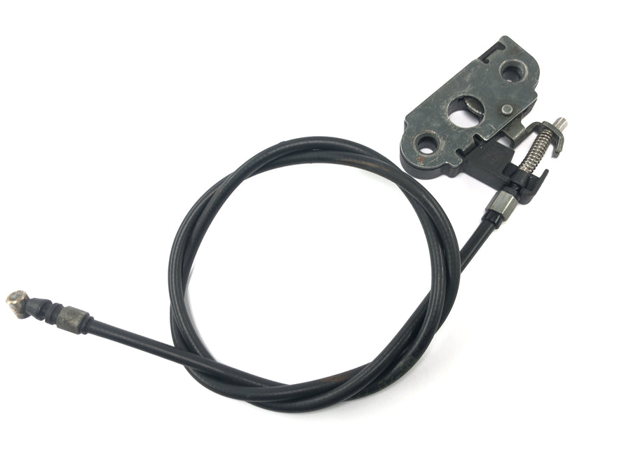 Moto Guzzi V11 Sport [1999] - Seat lock with Bowden cable