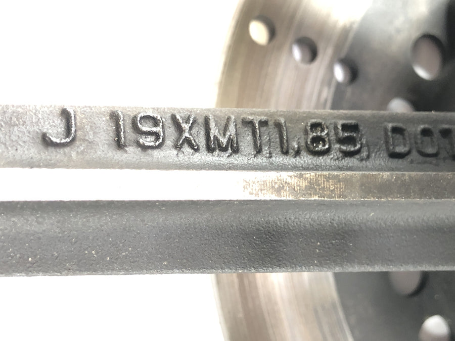 Kawasaki Z 1100 KZT10A [1984] - front wheel wheel rim at the front with brake discs 1.85x19 "