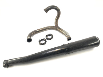 Ducati SL 600 Pantah [1982] - Exhaust system muffler manifold 2 in 1 CONTI