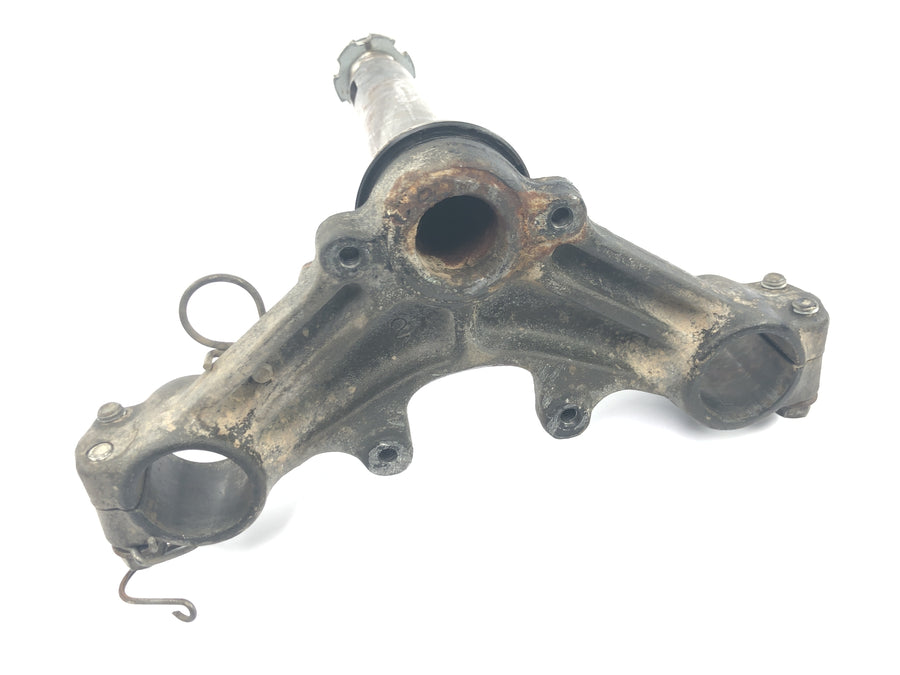 Yamaha DT 175 2K4 [1982] - Lower fork bridge, steering head, steering head mount