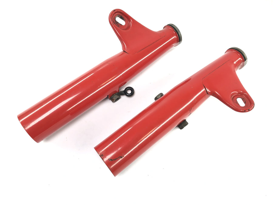 Moto Guzzi V7 Special [1971] - Fork leg upper part telescopic fork headlight mount pair