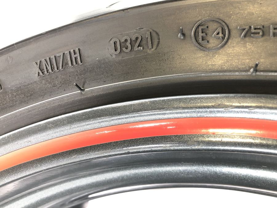 Aprilia SL 1000 Falco Pa [2000] - rear wheel Rad rim 6.00 x 17 inch tires 180/55 ZR17 Metzeler