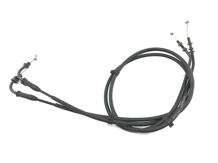 Triumph Bonneville T100 986MF [2012] - câble d'accélérateur câble d'accélérateur câble double jeu de câbles d'accélérateur