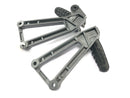 Cagiva Planet 125 [1998] - Passenger footrests with holder for rear passenger footrest holder pair-4