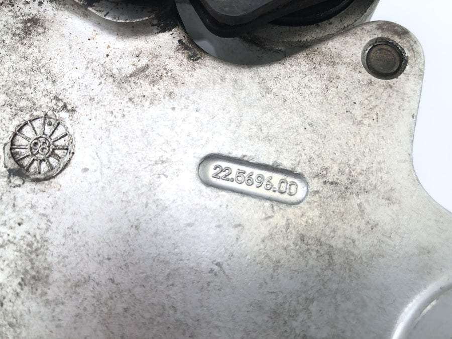 Husqvarna TE 610 E Dual H7 [1999] - Étrier de frein arrière avec plaque d'ancrage